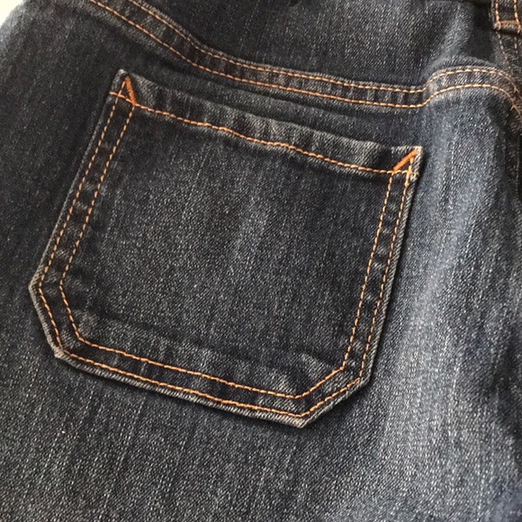 ✨Sold✨Old Navy Girls Dark Denim Shorts With Pockets Size 14 Adjustable Waist - Picture 4 of 14